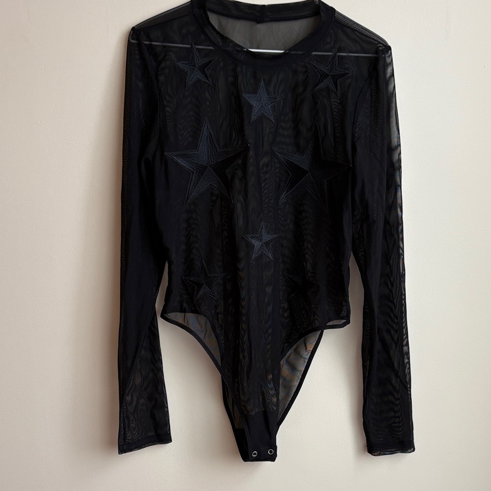 Good American Mesh Bodysuit